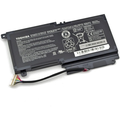 Батерия (оригинална) за лаптоп Toshiba, съвместима с Toshiba Satellite L40-A L50-A P50-A P50t L55, 14.4V, 2800mAh (L55)