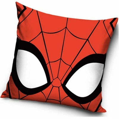 Carbotex Velúrový vankúš Spiderman motív Face 40x40