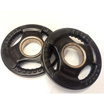 S-Sport Гумиран диск за щанга, 51 мм - 2 x 1, 25 кг S-SPORT