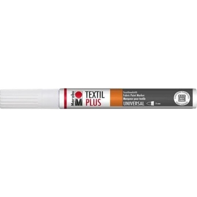 Fix na tmavý textil Marabu Textil Painter Plus 3 mm bílý 070