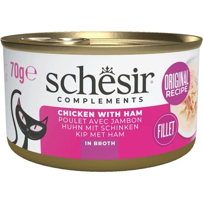Schesir cat Tuniak so šunkou vo vývare 70 g