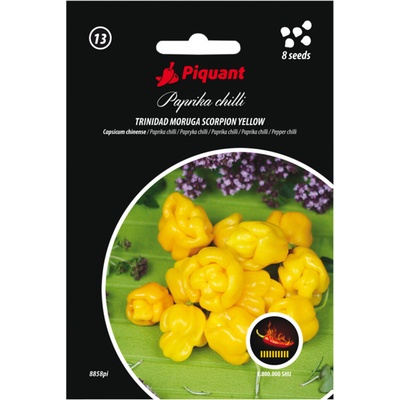 Semínka Piquant Paprička chilli TRINIDAD MORUGA SCORPION YELLOW