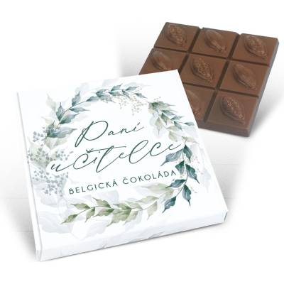 Margaret Belgická mléčná Paní učitelce Motiv 116 90 g