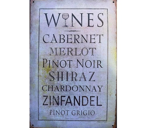Ceduľa Wines - Víno Menu 2