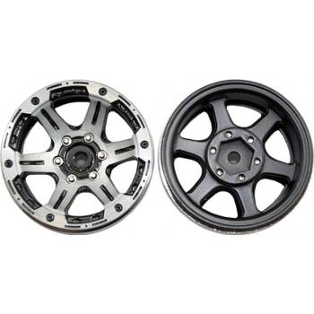 Modelcentrum Kovové Beadlock disky 1.9 CNC 48.2 mm 2 ks