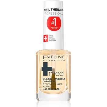 Eveline Cosmetics Nail Therapy Med+ vyživující olej na nehty 12 ml