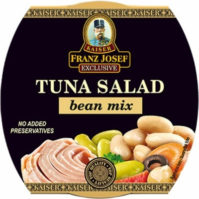 Kaiser Franz Josef Exclusive tuniakový šalát fazuľový mix 160 g