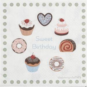 Bloomingville Хартиени салфетки Sweets 20 бр (82062581)