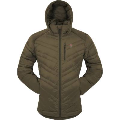 Grüezi Bag Мъжко пухено яке Grüezi Bag Lightful DownWool Jacket Down jacket - Olive - размер XXL (004-4120-0815)