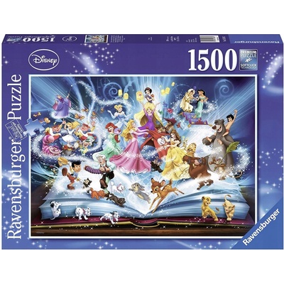 Ravensburger 16318 Disneyho magická kniha pohádek 1500 dílků