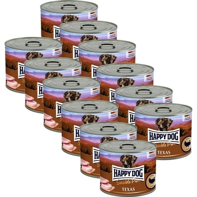 Happy Dog Truthahn Pur Texas morka 12 x 200 g