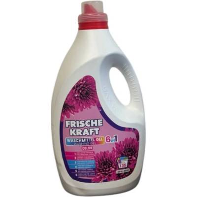 Frische Kraft 6v1 prací gel Color 4,05 l 135 PD