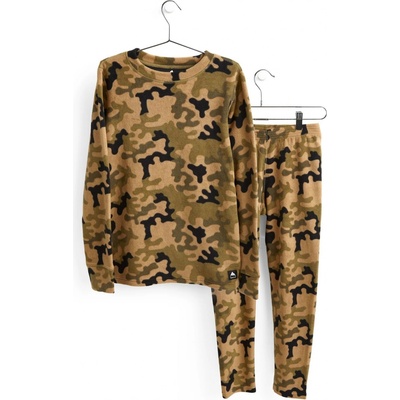 Burton Youth Fleece Set Martini Olive Terra Camo