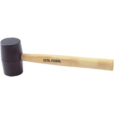 Ceta Form Чук гумен 350гр. ф48 с дървена дръжка (1006l16-40)