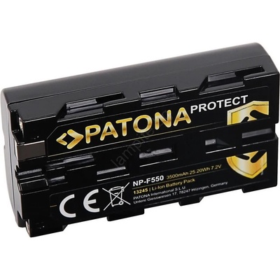 PATONA - Батерия Sony NP-F550 3500mAh Li-Ion 7, 2V Protect (IM0889)