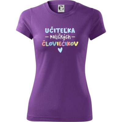 Učiteľka maličkých človiečikov Dámske tričko Biela