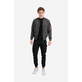 Alpha Industries Яке бомбър с две лица Alpha Industries MA-1 LW AOP Rainbow Ref. 106109 136 в сиво преходен модел (106109.136)