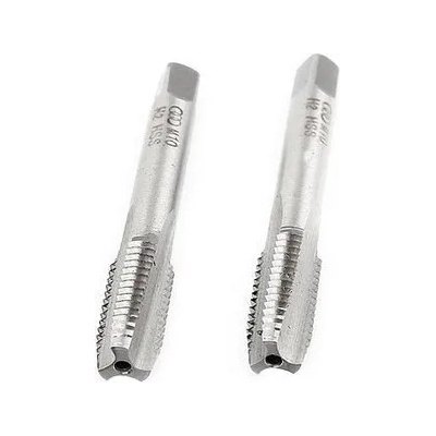 BUČOVICE TOOLS Метчик Bucovice тръбна резба BSP комплект I и II G 1/4 ", CS, 2 бр. , 19 навивки 112 140