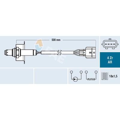 Lambda sonda FAE 75646