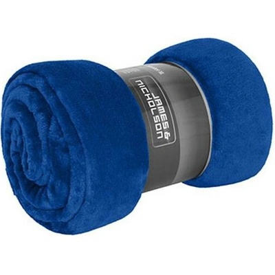 James&Nicholson Fleece deka z mikrovlákna JN1907 Royal 180x130