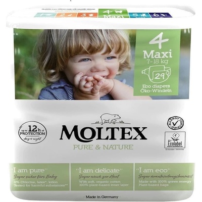 MOLTEX Plenky Pure & Nature Maxi 7-18 kg 29 ks