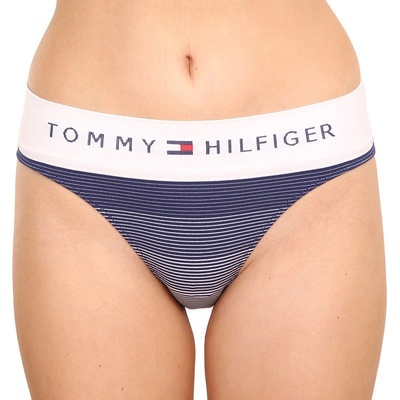 Tommy Hilfiger Dámske nohavičky nadrozmer UW0UW03569 0BC modré