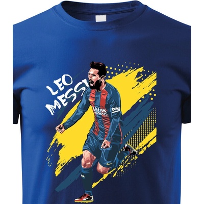 Dětské tričko Lionel Messi ModráCanvas Dětské tričko Bezvatriko.cz 1877