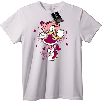NOONEBRAND Тениска Sonic Amy Rose Супер момиче - S, Black