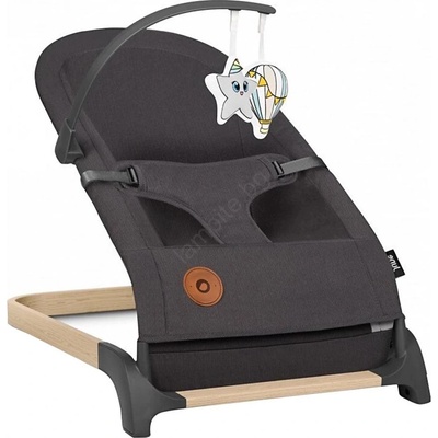 Lionelo - Детска люлка JUNE антрацит (LN0170)