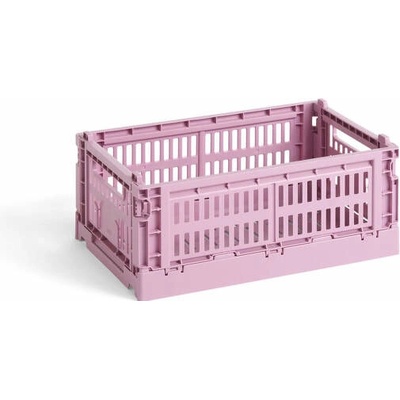 HAY Úložný box Colour Crate S dusty rose