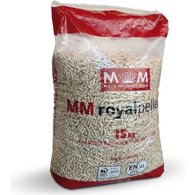 MM Royal pellets Dřevěné pelety ENplus A1 1050 kg – Zboží Dáma
