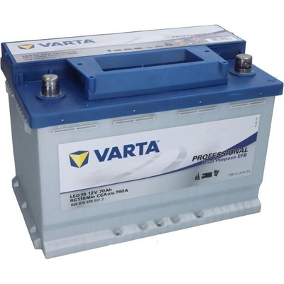 VARTA Professional Dual Purpose 70Ah 760A right+ (930070076)