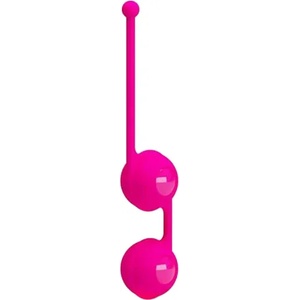 LyBaile Анално вагинални топчета силикон "kegel tighten up iii pink