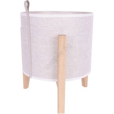 SPOT Light 72709174 - Настолна лампа CASIOPEA 1xE27/40W/230V дъб (SP1045)