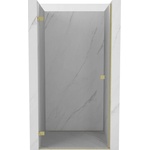 Mexen Lunar-B лява врата за душ, 45 см, прозрачна, златна матова - 832-045-000-55-00-L (832-045-000-55-00-L)