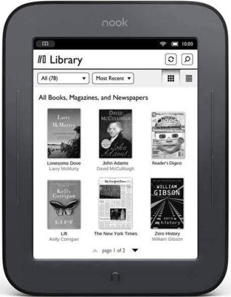 Barnes & Noble Nook Simple Touch
