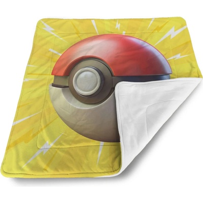 Sablio Detská deka pre bábätko Pokemon ball Exploze