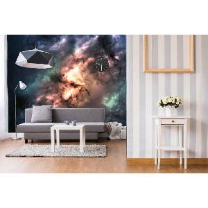 DIMEX ART Самозалепваща се флизелинова фототапета тъмна вселена 375 x 250 см