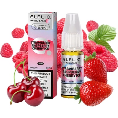 ELF LIQ Strawberry Raspberry Cherry Ice 10 ml 20 mg – Zboží Dáma