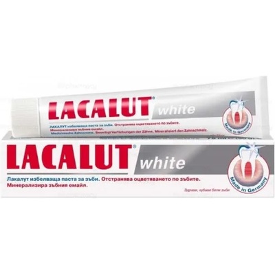 Lacalut White избелваща паста 75мл