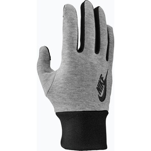 Nike Дамски ръкавици за бягане Nike Club Fleece grey heather/black/black