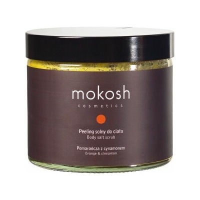 Mokosh Cosmetics tělový peeling s pomerančem a skořicí 300 g