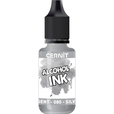 Cernit Alcohol Ink Акрилно мастило Silver 20 ml 1 бр (CE2000020080C)