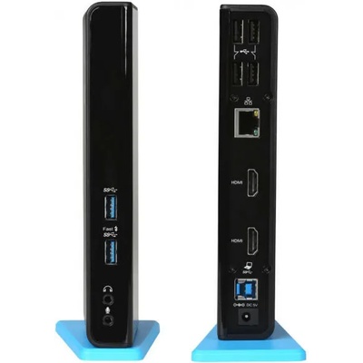 U3DUALHDMIDOCK докинг станция Жичен USB 3.2 Gen 1 (3.1 Gen 1) Type-A Черен (U3DUALHDMIDOCK)
