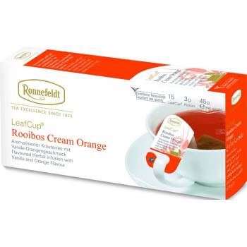 Ronnefeldt Чай Ronnefeldt LeafCup Cream Orange пакетчета 15 x 3 g