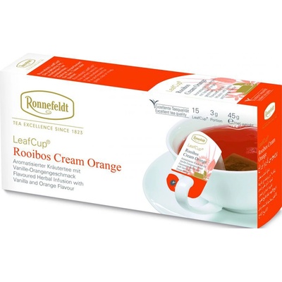 Ronnefeldt Чай Ronnefeldt LeafCup Cream Orange пакетчета 15 x 3 g
