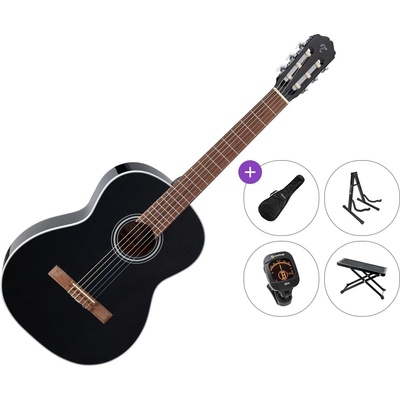 Takamine GC2 Premium SET 4/4 Black Класическа китара