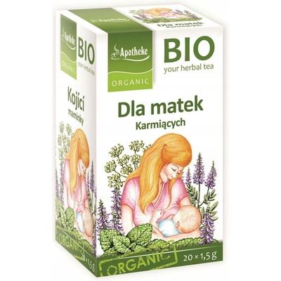 Apotheke BIO čaj pro kojící matky 20 x 1,5 g