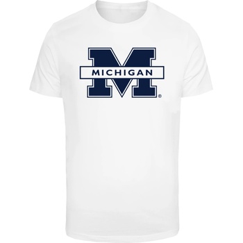 Mister Tee Тениска Michigan University - Michigan One T-Shirt white XXLUB-MP502494-00220 - Тъмносив, размер L