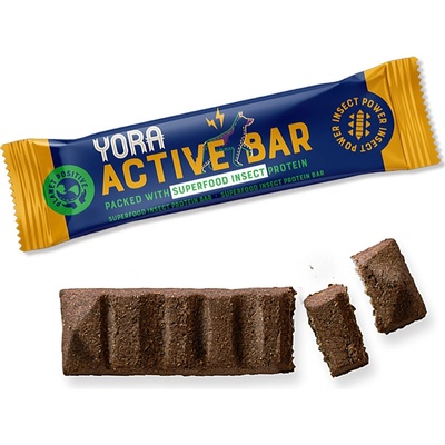 YORA proteínová tyčinka z hmyzu Active 35 g